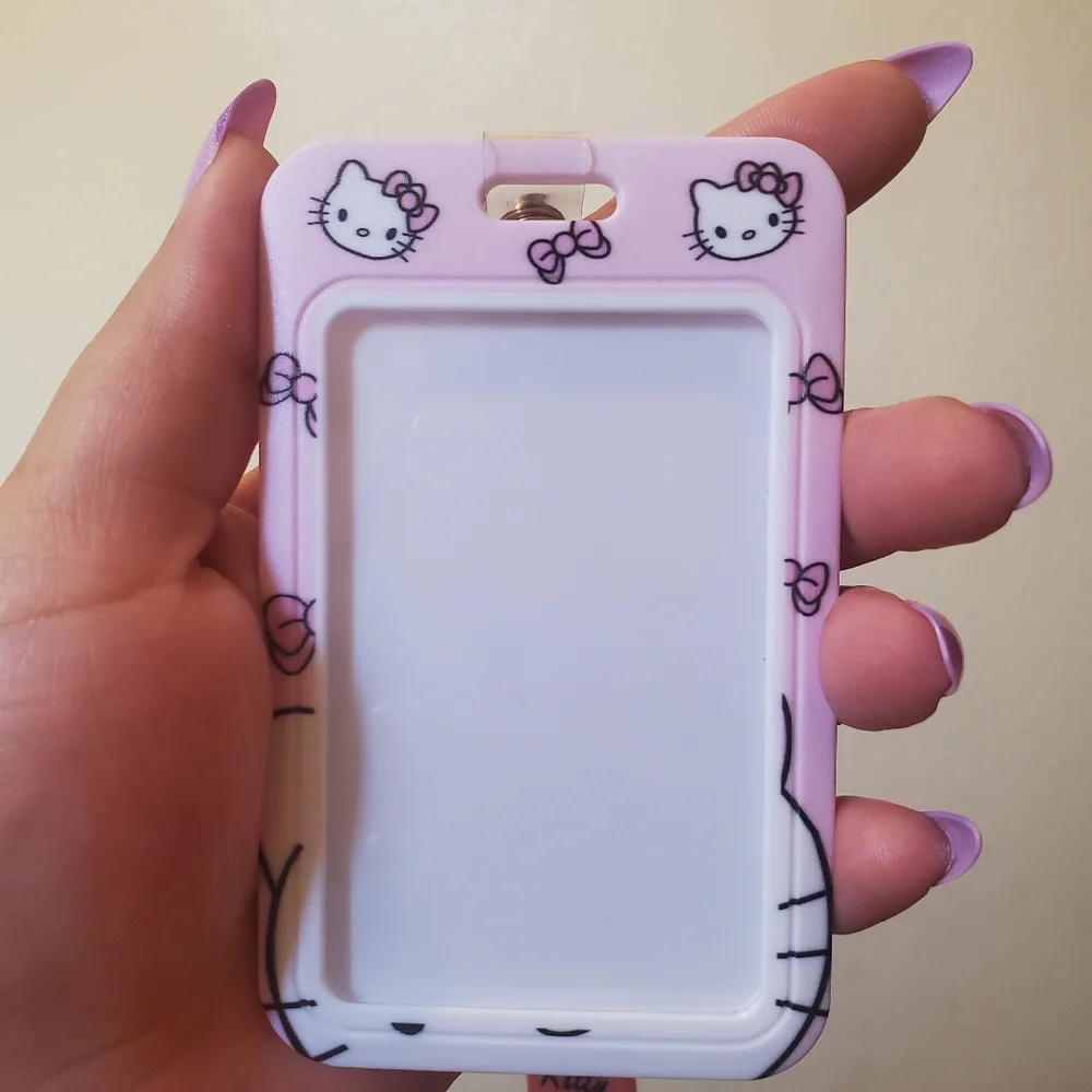 Hello Kitty ID/Credit Card Holder With Lanyard